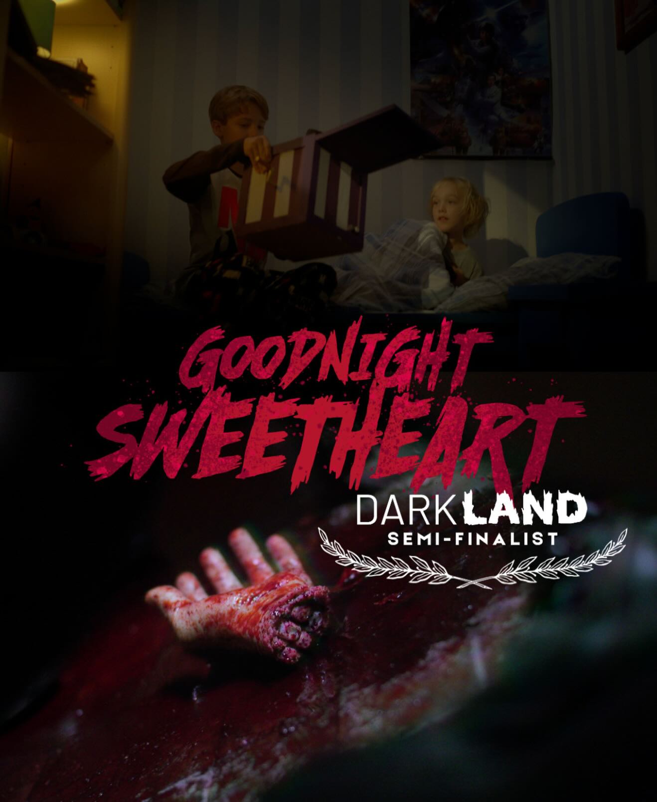 Goodnight Sweetheart has been selected as a Semi-Finalist at Darkland Film Festival, chosen from over 700 international submissions.

Darkland is dedicated to films that explore psychological depth, darkness, and the complexity of the human experience. 

Thankful for the opportunity to be part of @darklandfilms 🖤

#filmfestival #horrorfilm #horrorshorts #indiehorror #filmstudents
